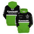 Kawasaki Racing Team Parker 3D Hoodie - ATSProducts