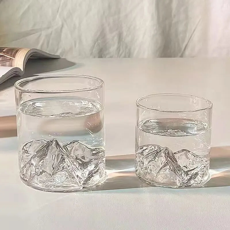 Mountain Design Glass Cup - ATSProducts