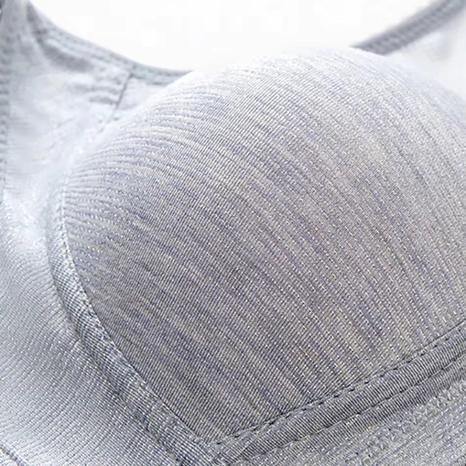 Non-slip Push-up Sports Bra with Wide Shoulder Straps - ATSProducts