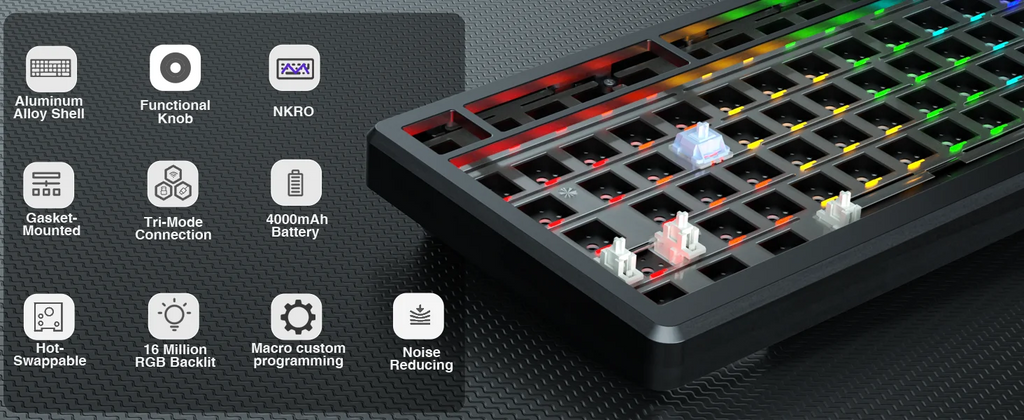 Ki75 Custom Mechanical Keyboard Kits