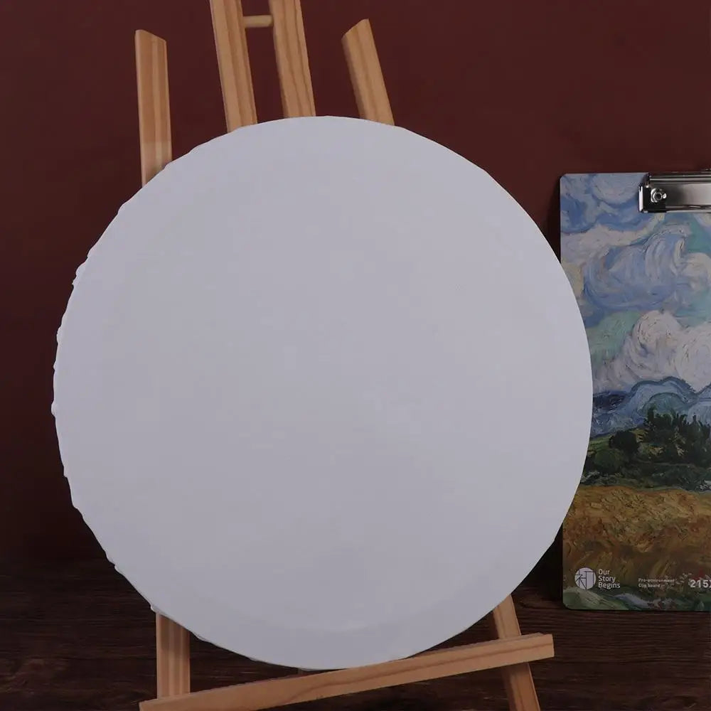 Blank Round Circular Canvas Panels - ATSProducts