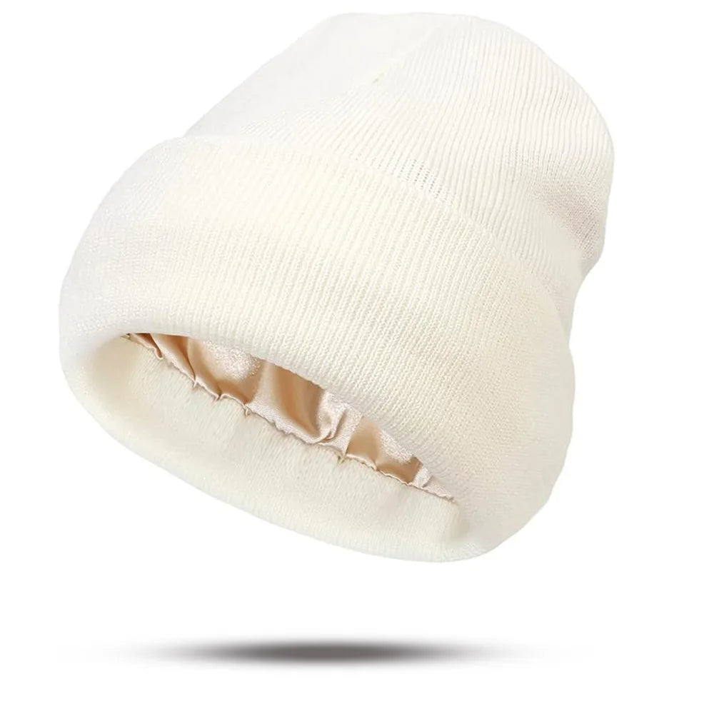 Knitted Satin Hat - ATSProducts
