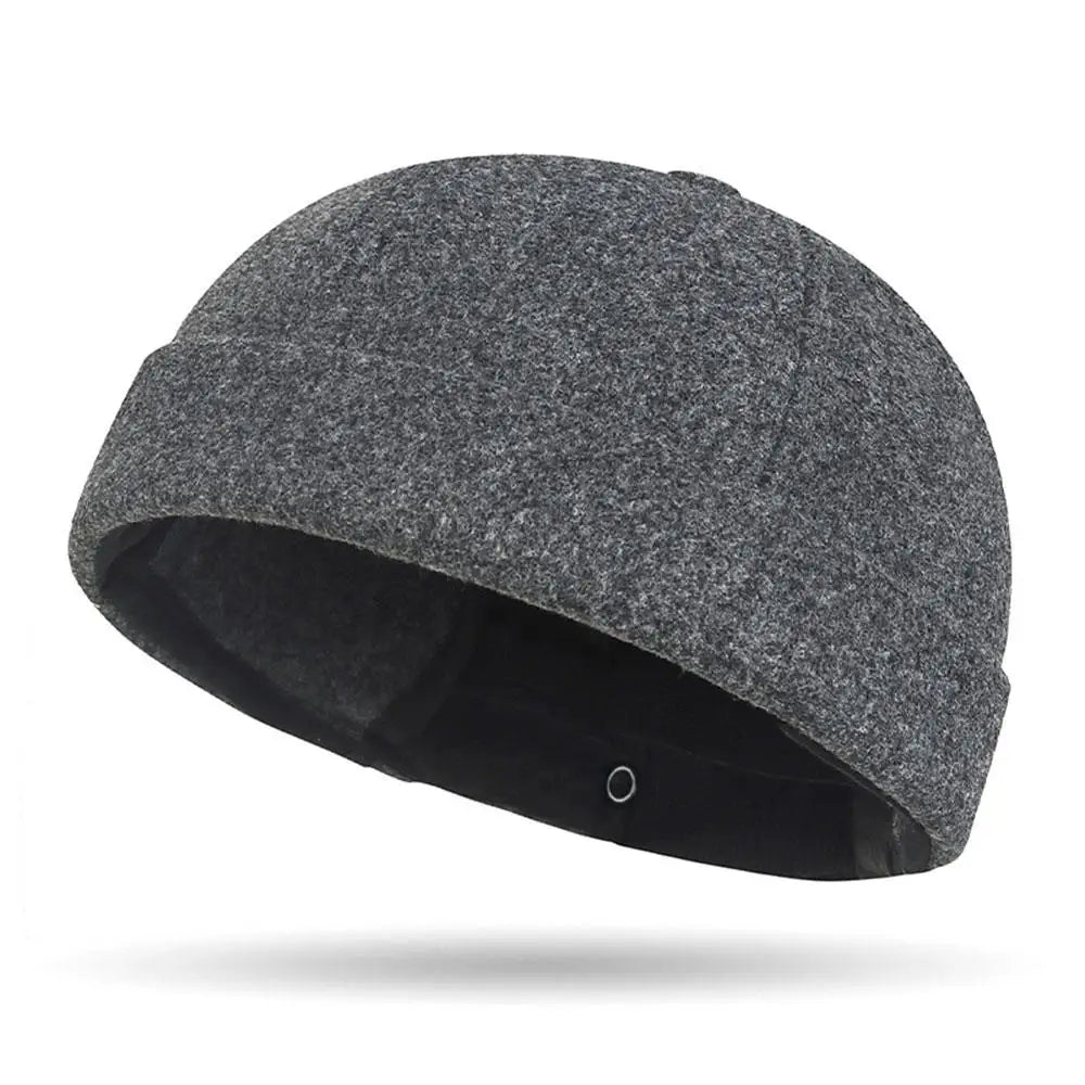 Fleece Lined Brimless Hat With Ear Muffs - ATSProducts