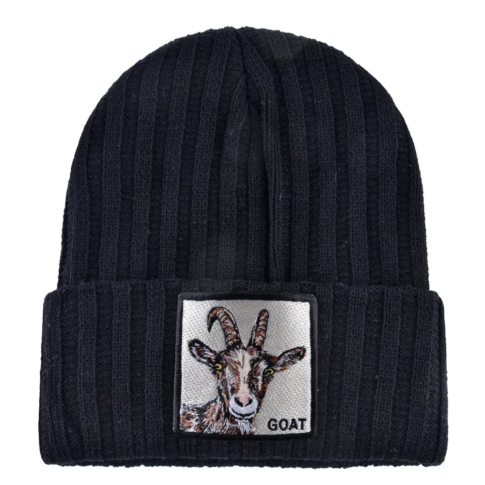 K Kissbaobei Embroidered Goat Beanies - ATSProducts
