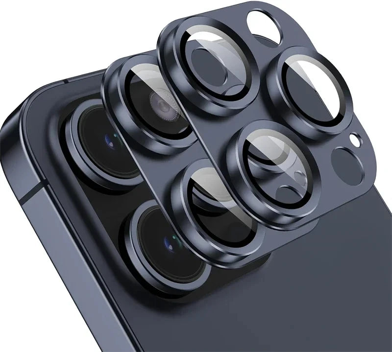 Metal Armor Camera Lens Protector For IPhone 14 15 Pro Max - ATSProducts