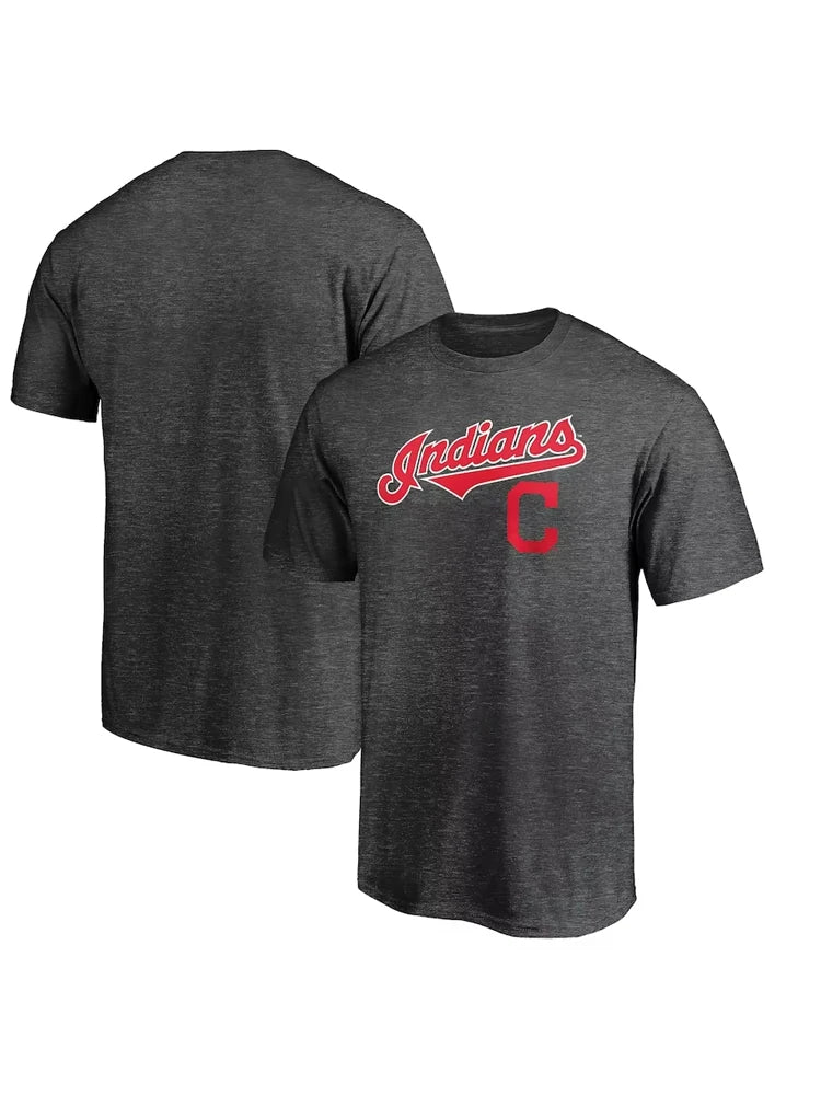 Cleveland Indians Cotton Short Sleeve T-Shirt - ATSProducts