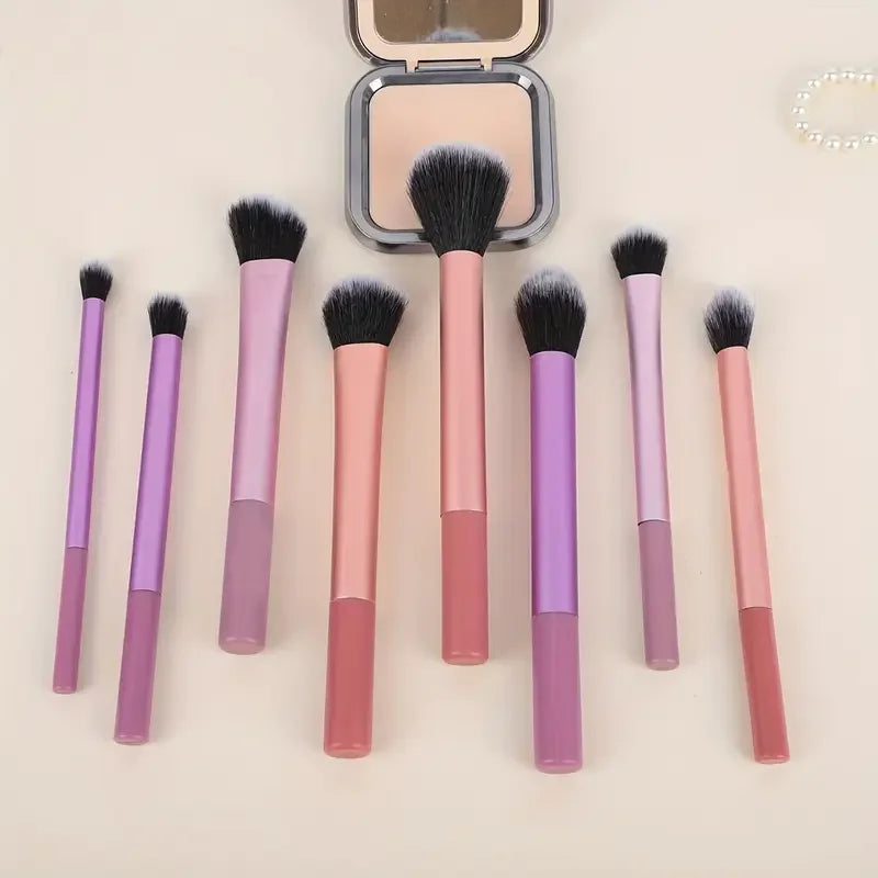 8pc Makeup Brush Kit - ATSProducts