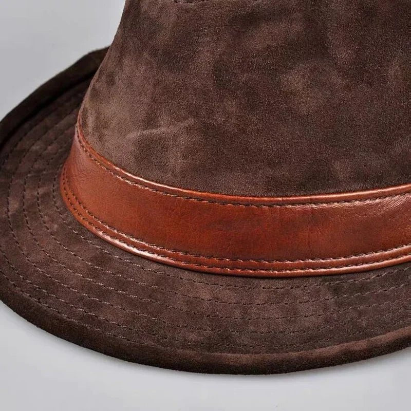 Genuine Leather Fedoras - ATSProducts