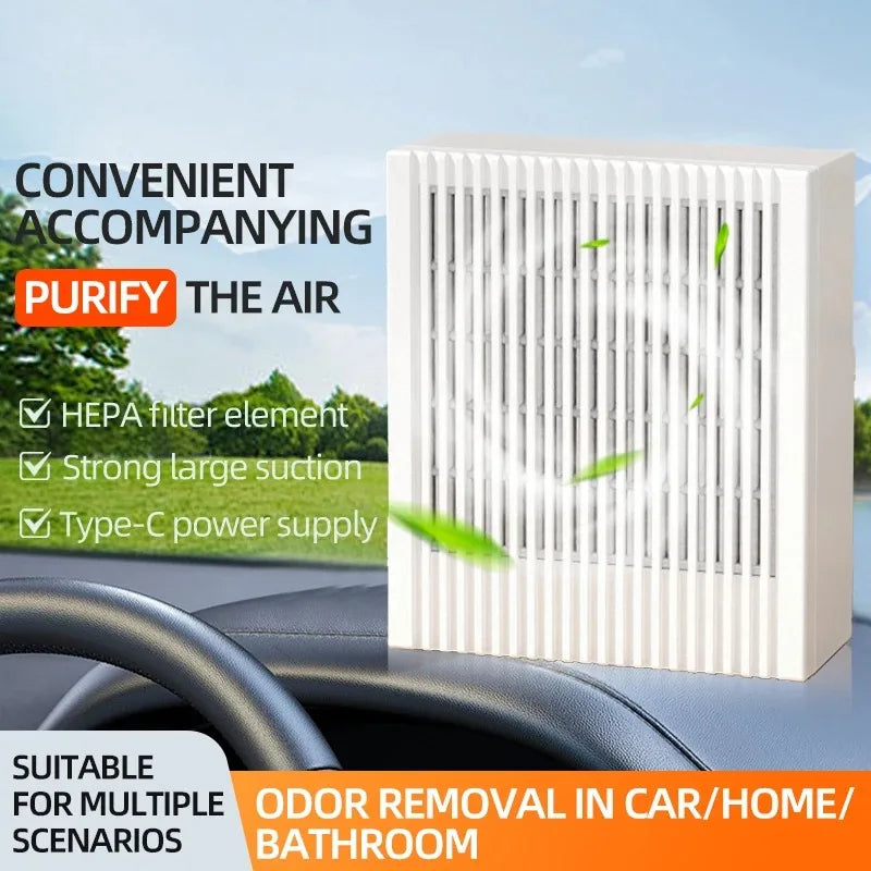 Desktop Air Purifier With HEPA Filter