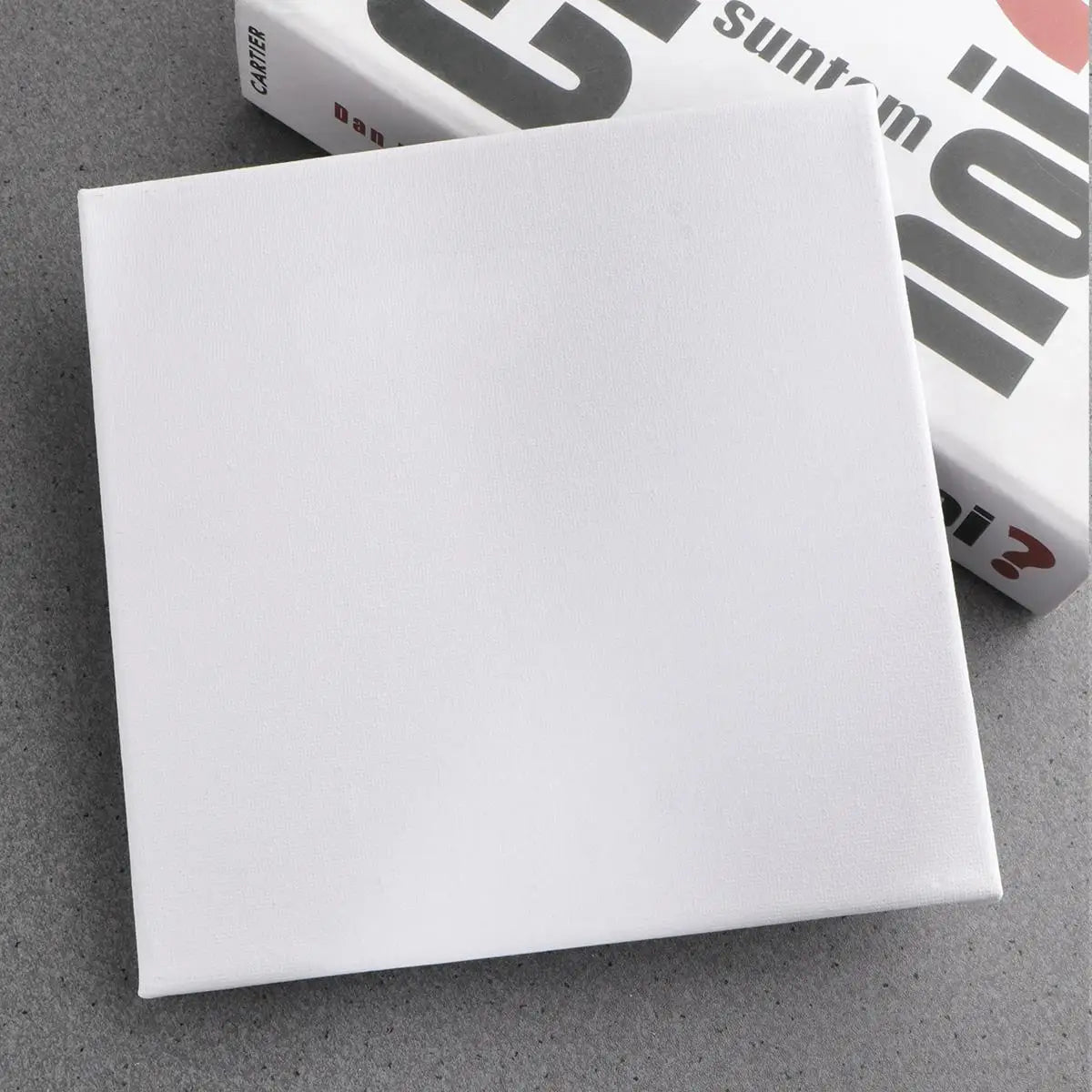 20X20Cm Large Blank Cotton Canvas Panels - ATSProducts