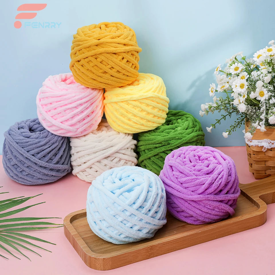 Fenrry 100g Chenille Knitting Yarn - ATSProducts