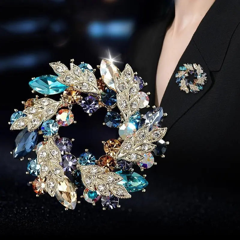 Shmik Rhinestone Brooches - ATSProducts