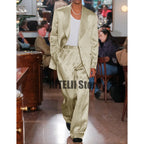 Satin Two-piece Suit - ATSProducts