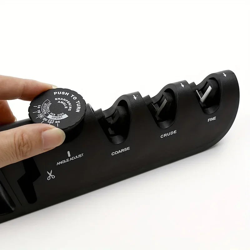 Professional 4-Stage Adjustable Knife Sharpener - ATSProducts
