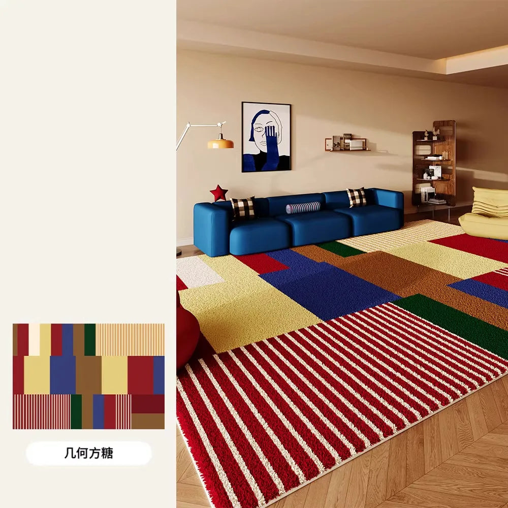 Non-Slip Faux Wool Area Rug - ATSProducts