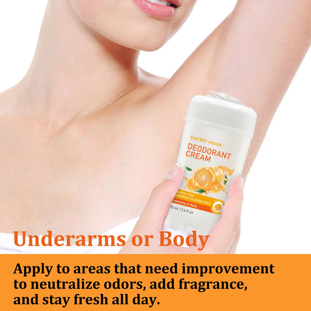 Orange deodorizing cream, say goodbye to odors, welcome freshness - ATSProducts