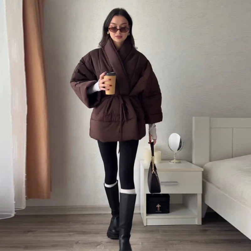 Hooded Faux Fur Long Coat - ATSProducts