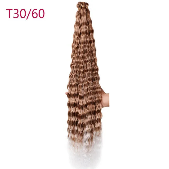 WIGSIN 30Inch Synthetic  Long Deep Wave Hair - ATSProducts