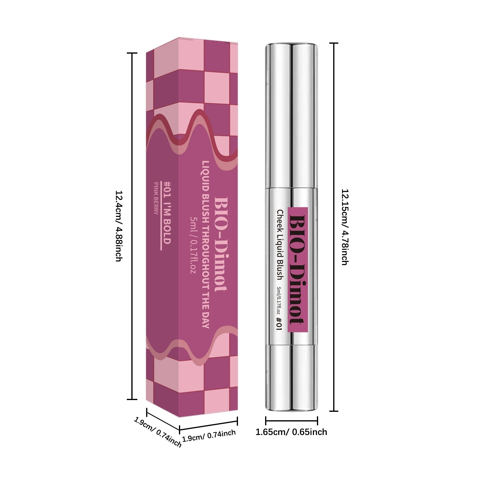 6 Colors Liquid Blush Stick with Sponge Tip - ATSProducts