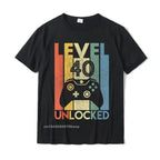 Level 40 Unlocked Graphic TShirt - ATSProducts