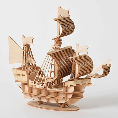 DIY 3D Wooden Puzzle Model - ATSProducts