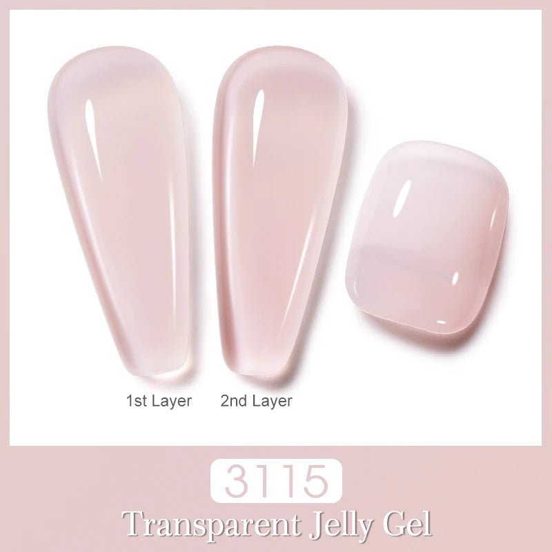 NAILCO 283Colors Gel Nail Polish Top Base Varnish - ATSProducts