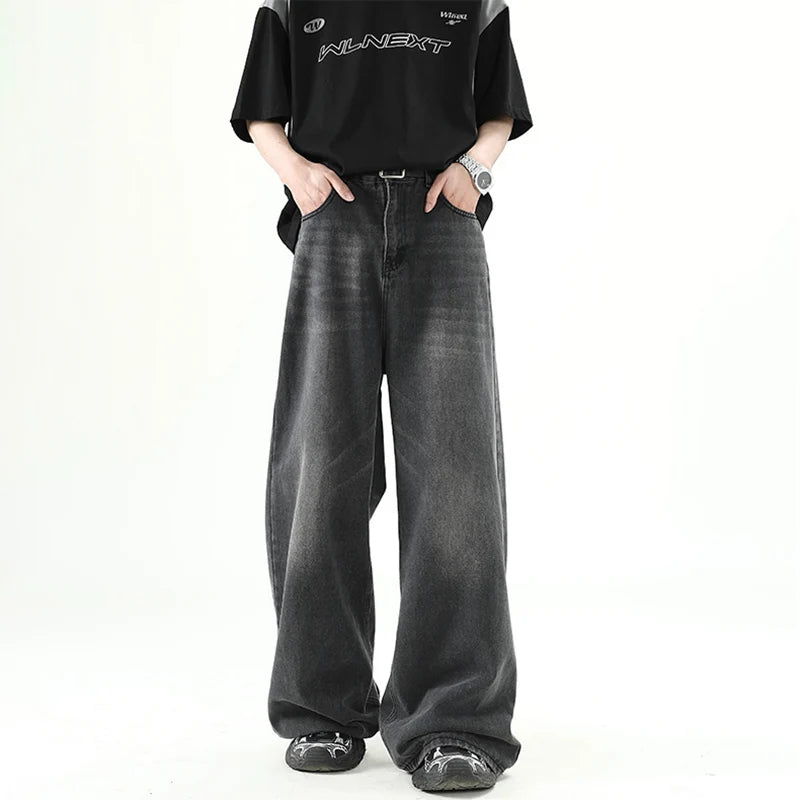 Men Denim Stone Washed Jeans - ATSProducts