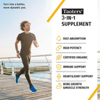 Taoters Vitamin D3 K2 Liquid Drops, Vitamin D, K, MCT Oil & Omega 3 - ATSProducts