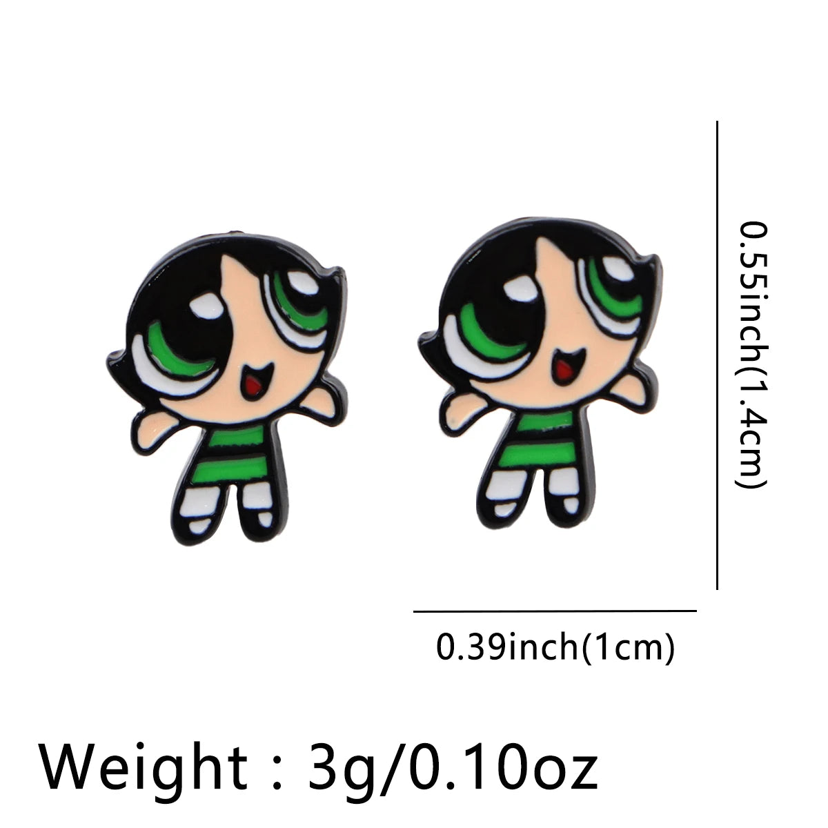 Cute Things Powerpuff Girls Earrings - ATSProducts