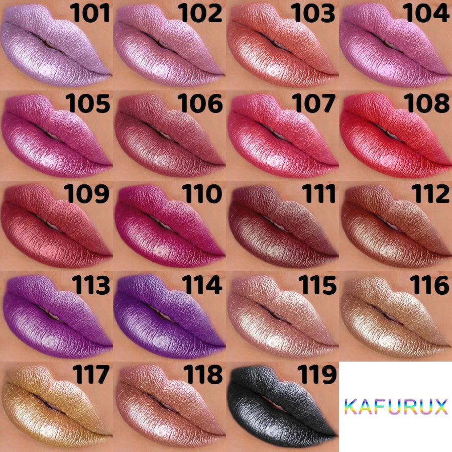 19 Colors Hydrating Glitter Lipstick - ATSProducts