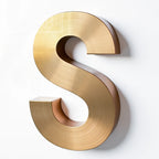 Custom Stainless Steel LED Sign - ATSProducts