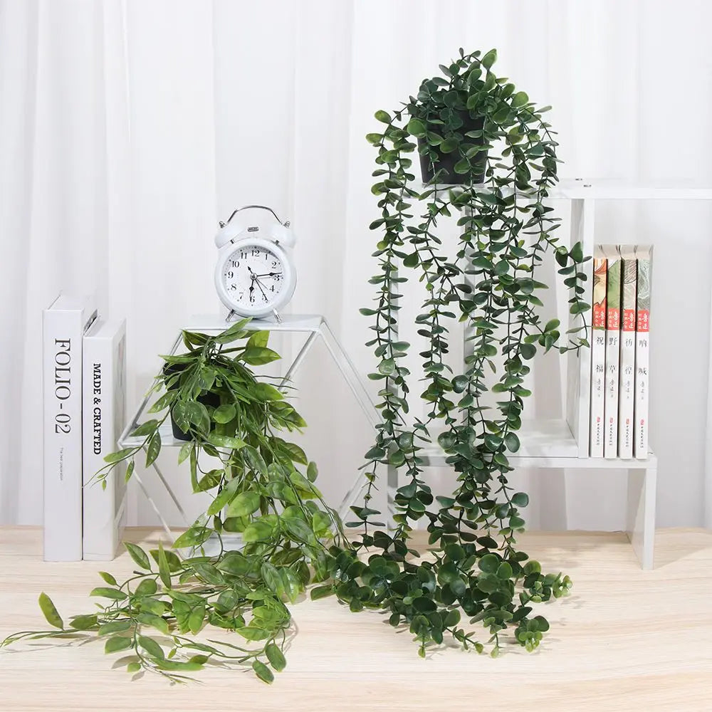 Artificial Hanging Plants with Pot
