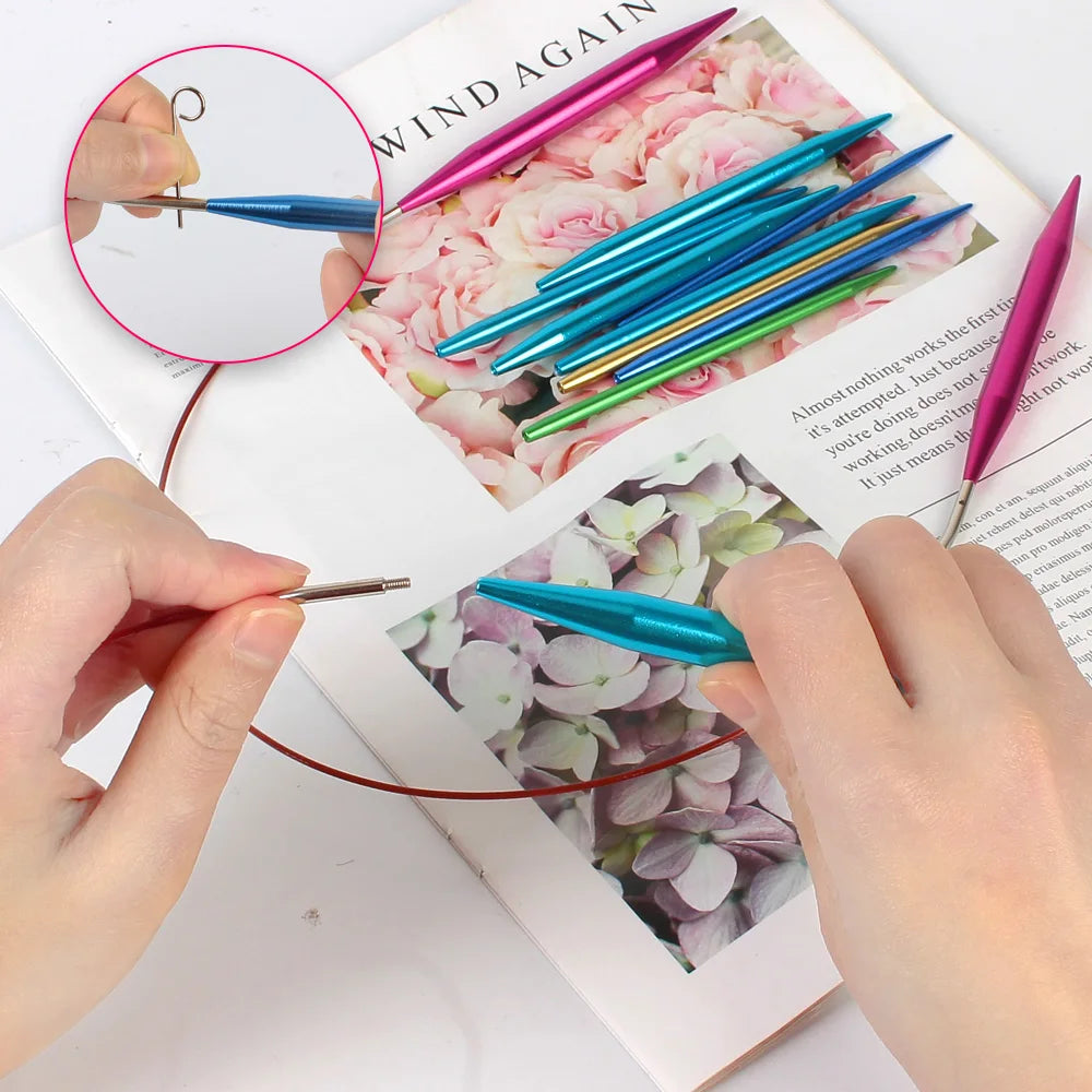 Circular Knitting Needles Set 26 Pcs - ATSProducts