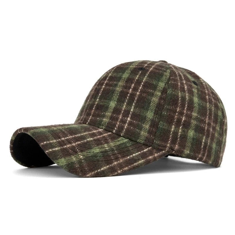 Plaid Baseball Cap - ATSProducts