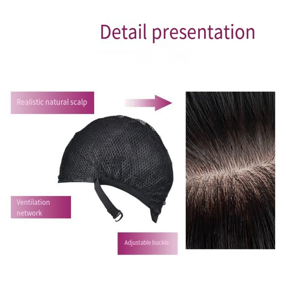 Men's Shoulder-Length Curly Hair - ATSProducts