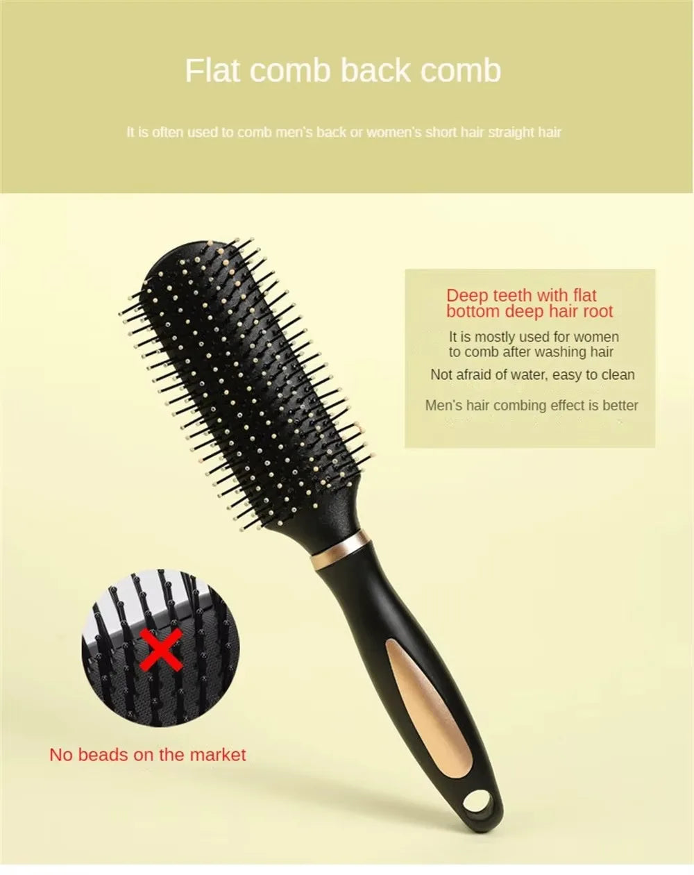 Professional Paddle Hair Brush