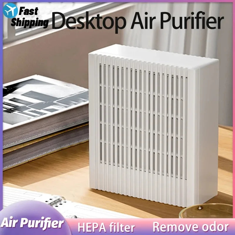 Desktop Air Purifier With HEPA Filter