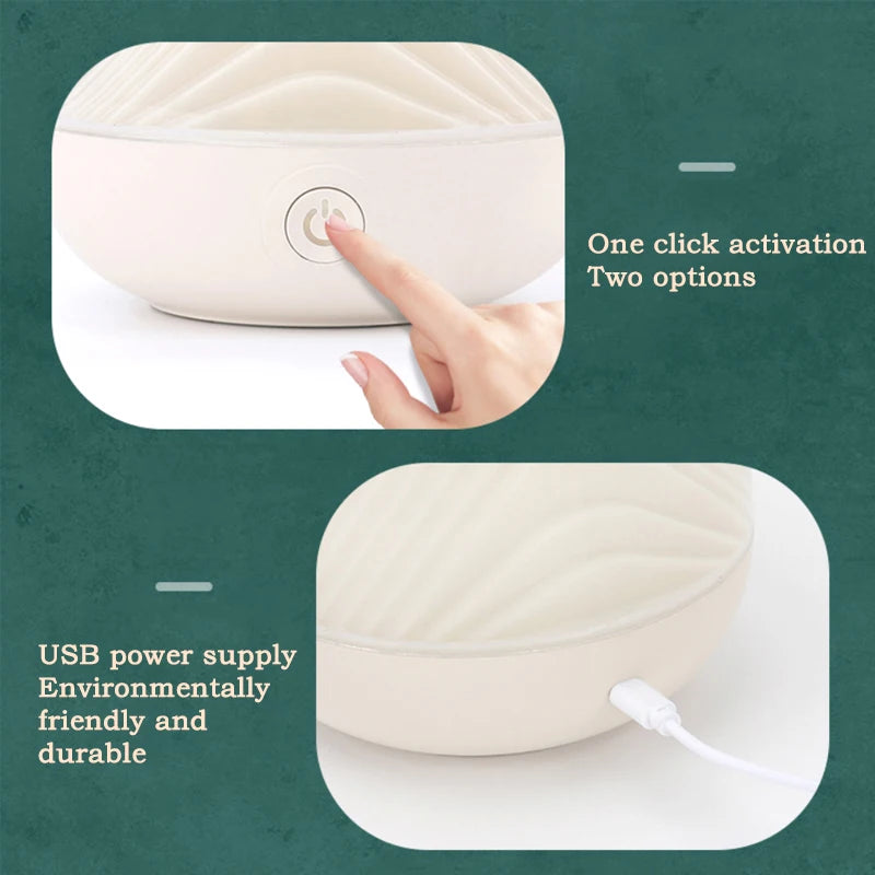 Air Humidifier USB Rechargeable Aroma Diffuser Ultrasonic Mist Maker - ATSProducts