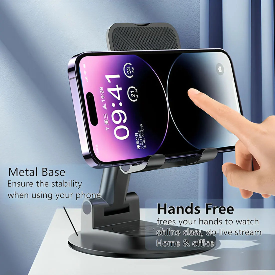 Phone Stand 360 Degree Rotating Phone Holder - ATSProducts