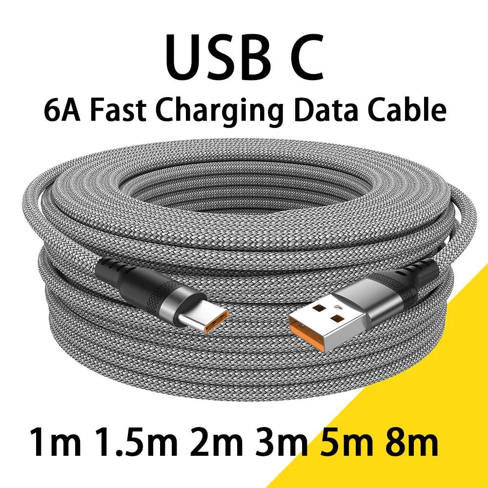 USB Type C 6A Super- Charging Cable