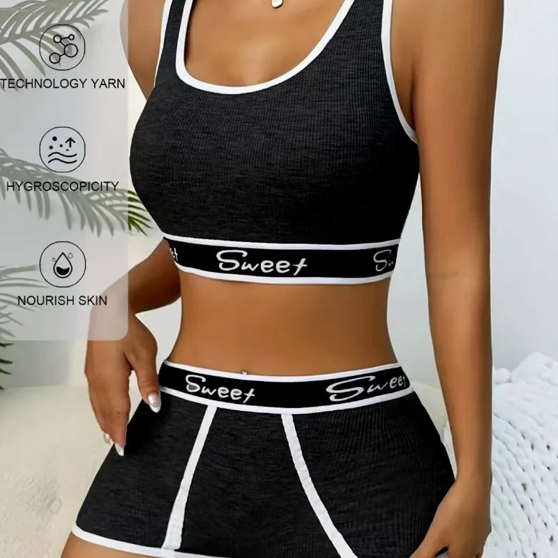 Sports Bra 2 Pc Set