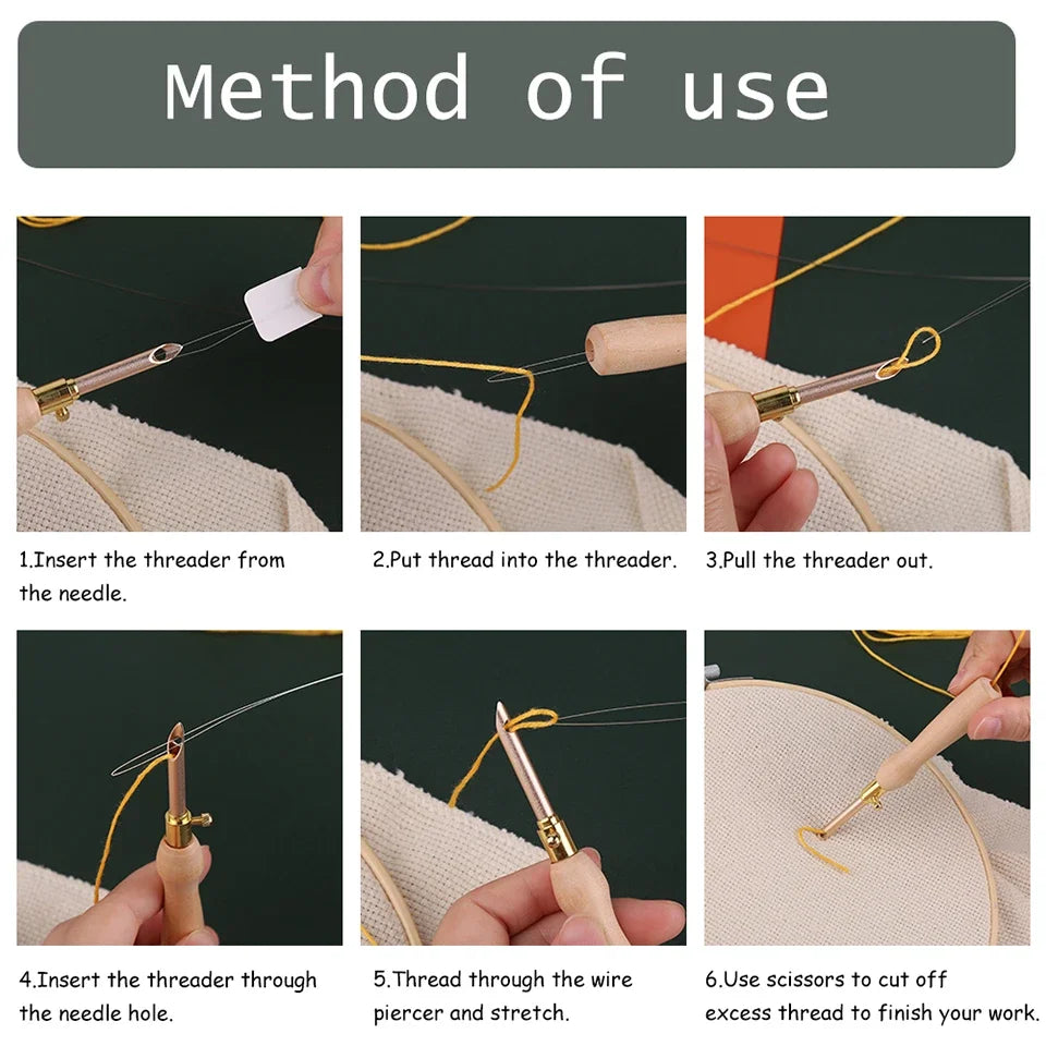 ImZay 8Pcs Embroidery Punch - ATSProducts