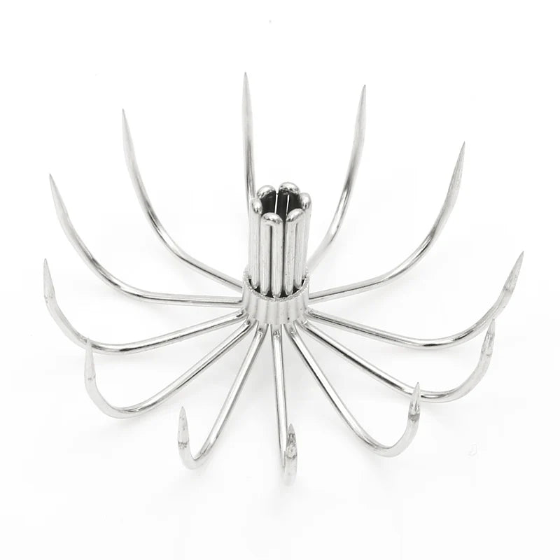 10 PCS Sea fishing, High Carbon Steel Squid Hook - ATSProducts