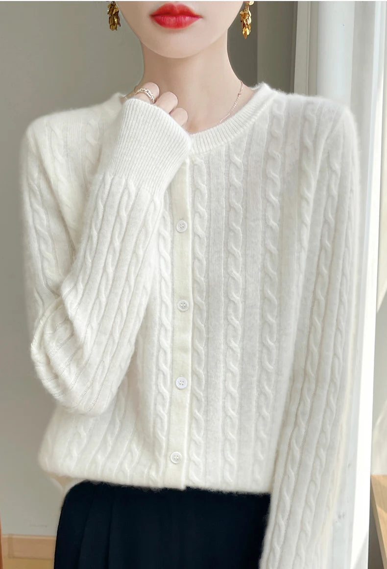 Shintimes O Neck Cardigans - ATSProducts