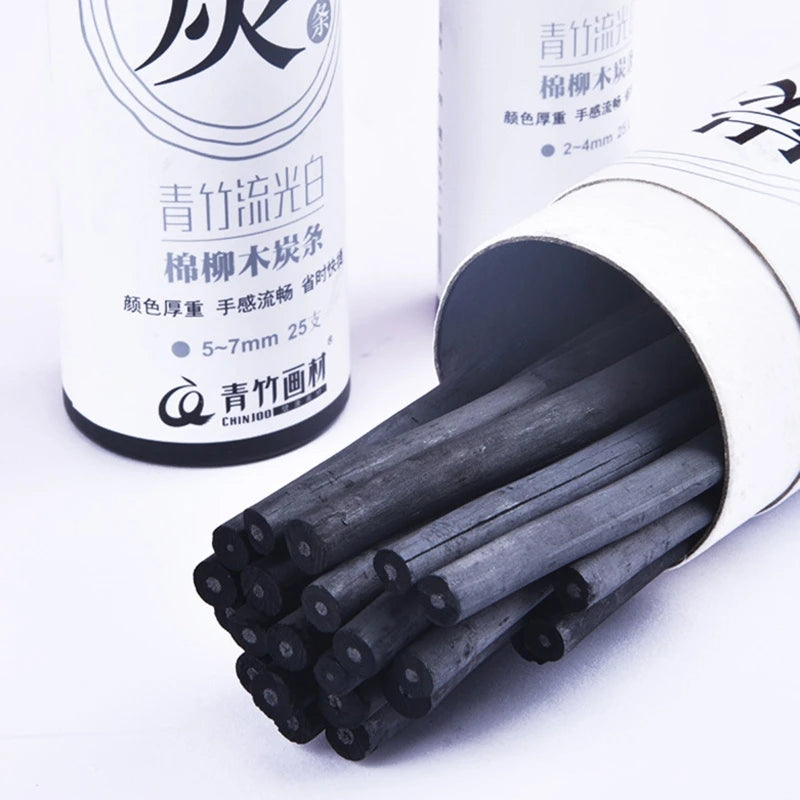 25Pcs Charcoal Pencils - ATSProducts