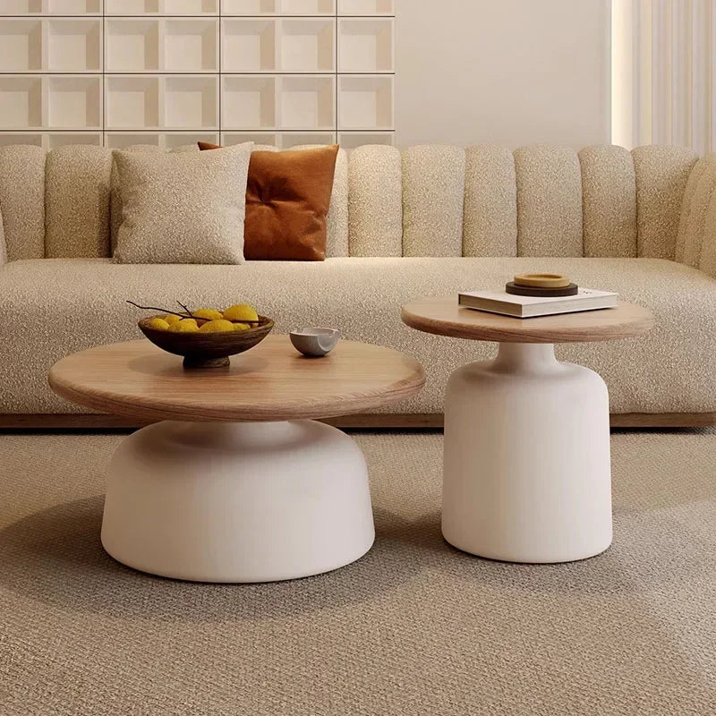 Nordic Style Round Coffee Table Set - ATSProducts