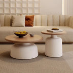 Nordic Style Round Coffee Table Set - ATSProducts