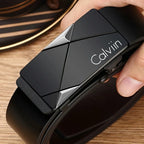 Leather Automatic Buckle Belt - ATSProducts
