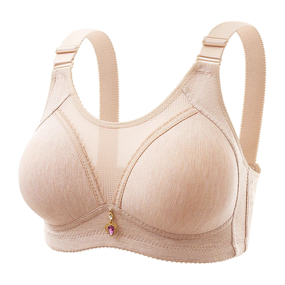 Non-slip Push-up Sports Bra with Wide Shoulder Straps - ATSProducts