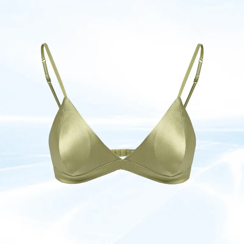 Tcyeek 93% Silk Bra - ATSProducts